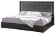 Alice Bed Grey Glossy / Leatherette J&M Furniture