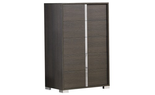 Alice Chest Matte Grey Matte J&M Furniture Alice Chest Matte Grey Matte J&M Furniture