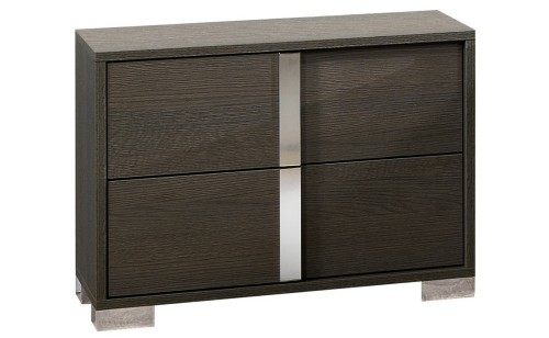 Alice Nightstand Matte Grey Matte J&M Furniture Alice Nightstand Matte Grey Matte J&M Furniture