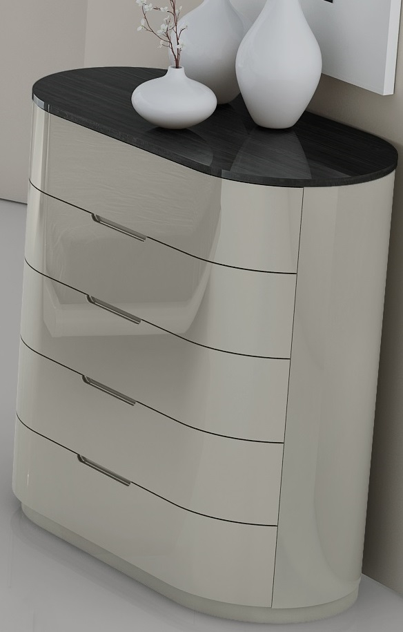 Amsterdam Bedroom Set Dark Grey & Light Grey J&M Furniture JM