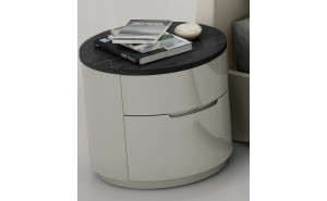 Amsterdam Nightstand Dark Grey & Light Grey J&M Furniture Amsterdam Nightstand Dark Grey & Light Grey J&M Furniture