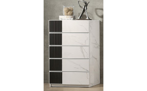 Bianca Chest White / Grey J&M Furniture Bianca Chest White / Grey J&M Furniture