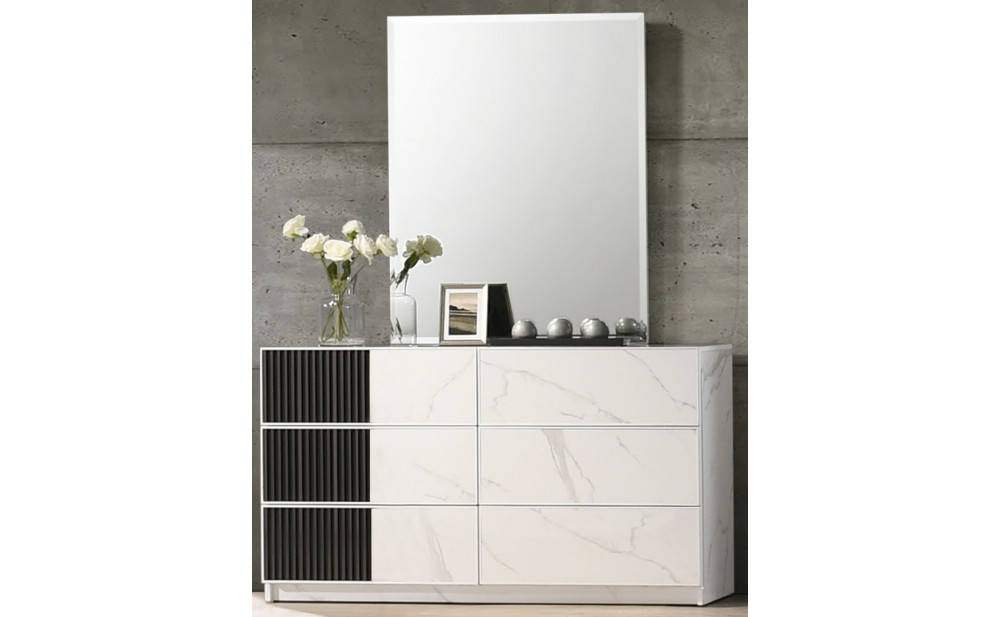 Bianca Dresser White / Grey J&M Furniture