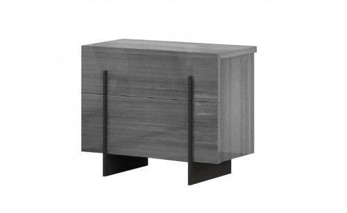 Blade Nightstand Moon Grey J&M Furniture
