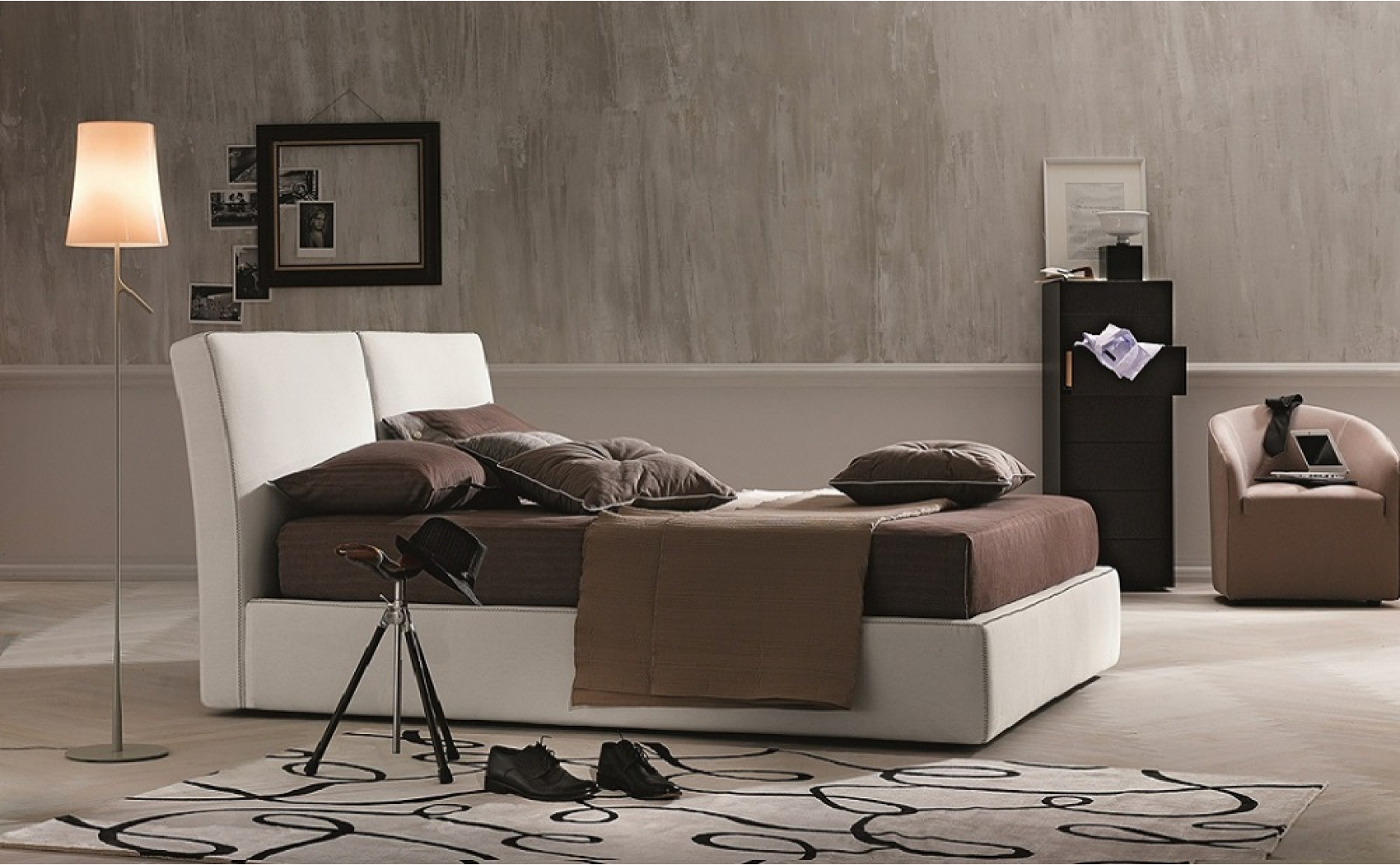 Clay Storage Bed White J&M Furniture
