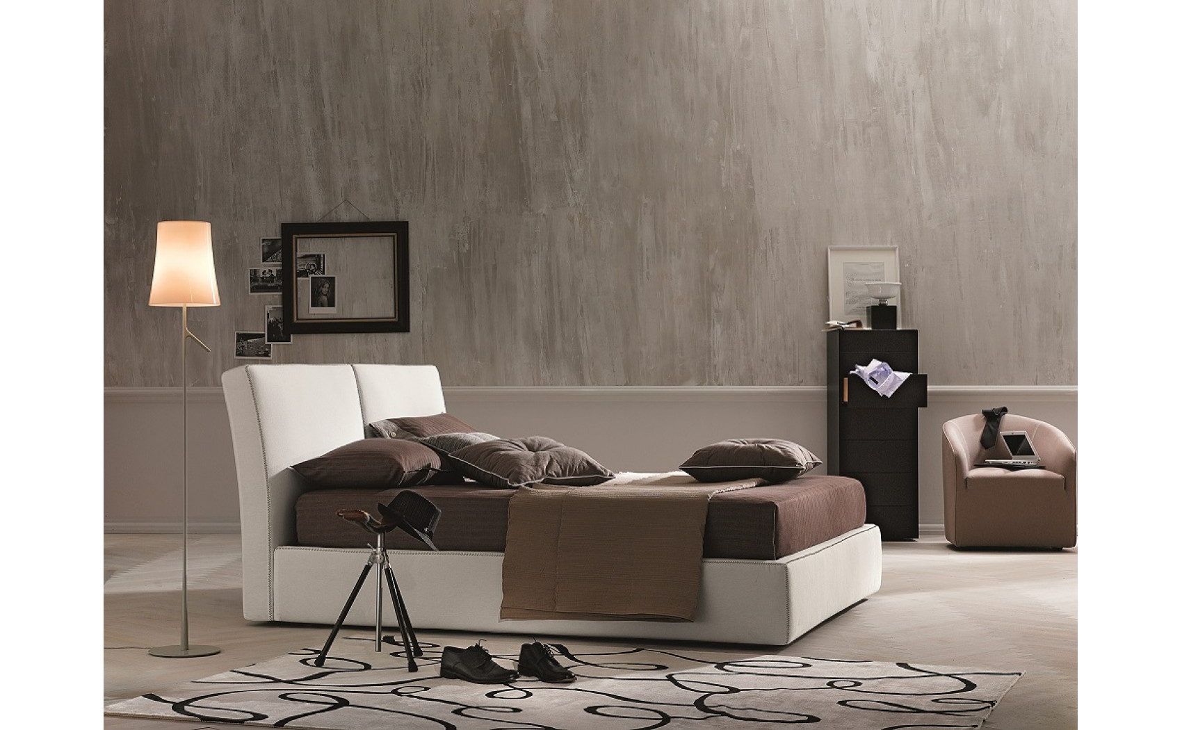 Clay Storage Bed White J&M Furniture