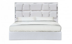 Degas Bed Silver J&M Furniture Degas Bed Silver J&M Furniture