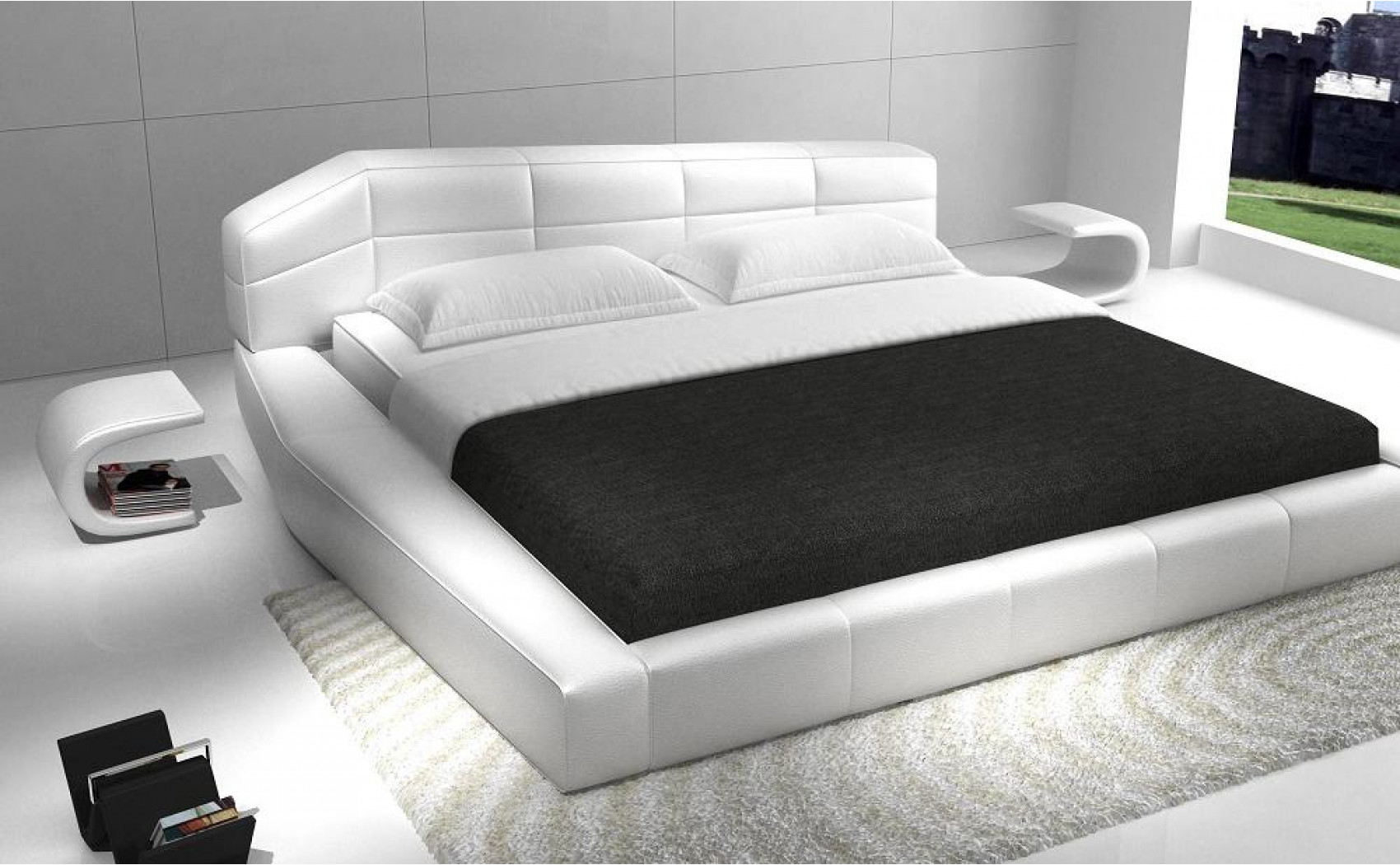 Dream White Nightstand J&M