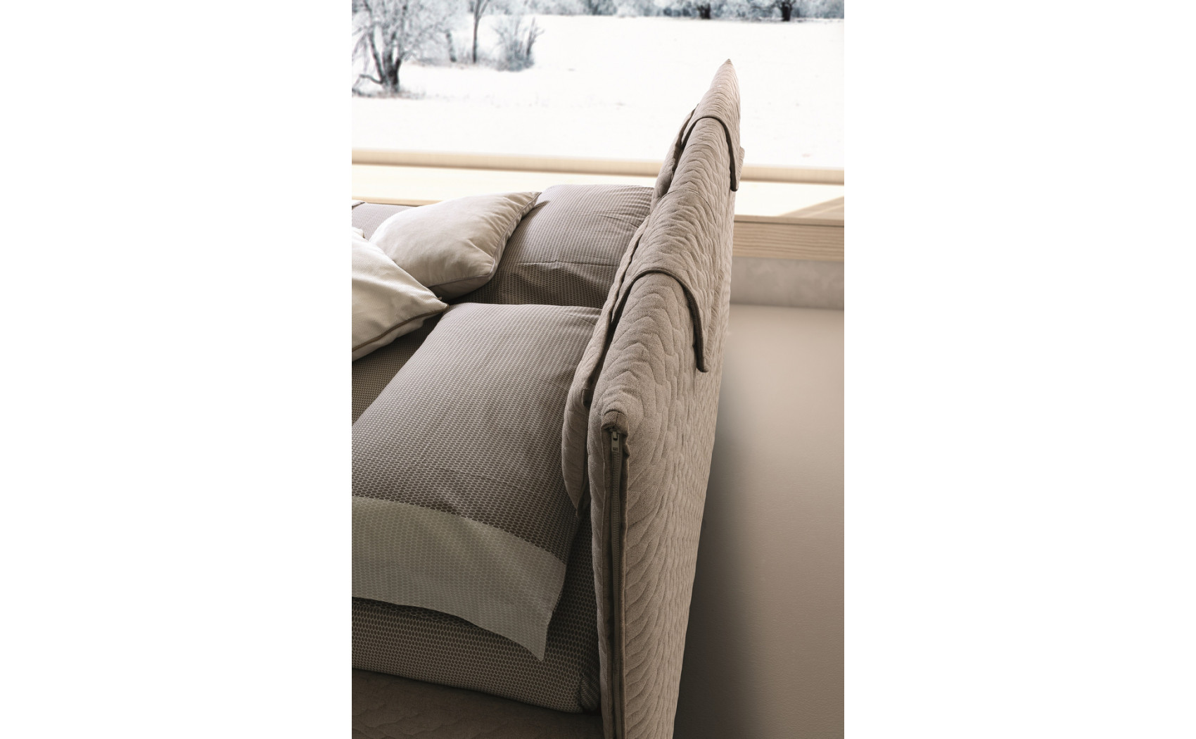 Evergreen Bed Light Taupe J&M Furniture