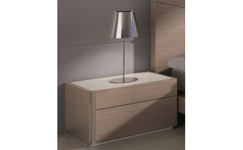 Evora Nightstand Natural Oak Accents J&M Furniture Evora Nightstand Natural Oak Accents J&M Furniture