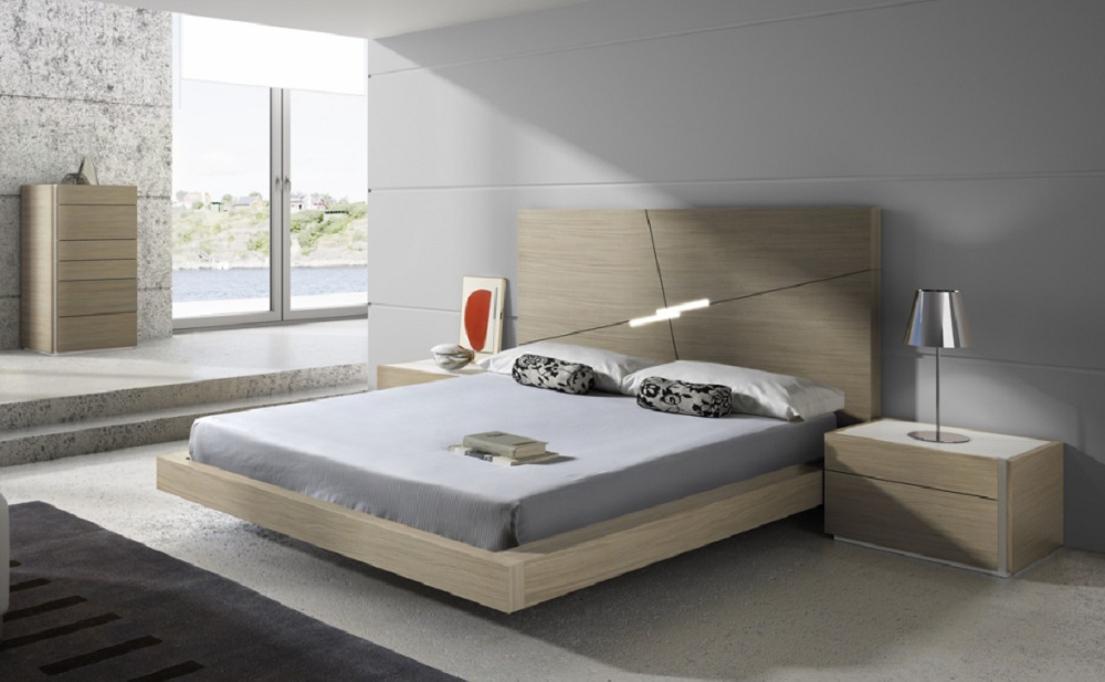 Evora Bed Natural Oak J&M Furniture