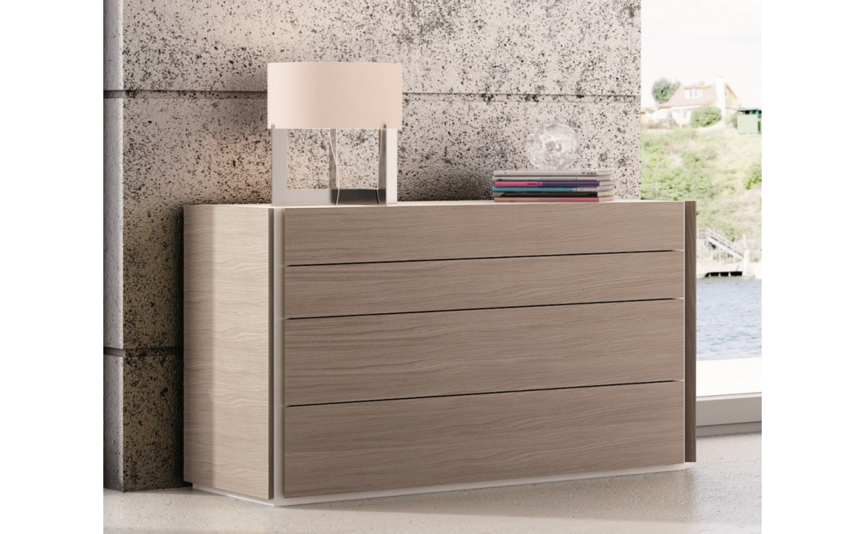 Evora Bedroom Set Natural Oak J&M Furniture