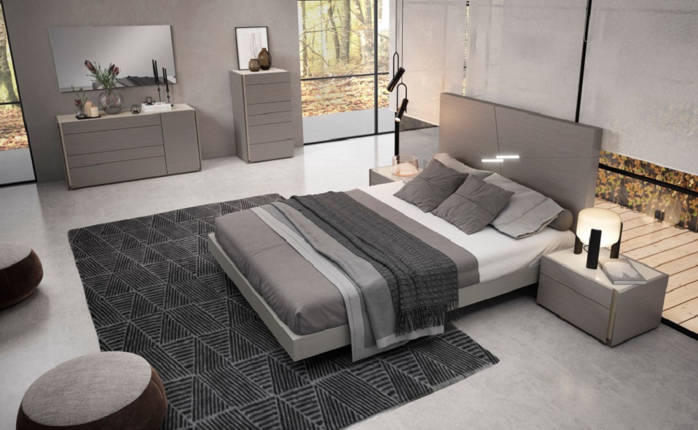 Faro Bedroom Set Grey J&M Furniture