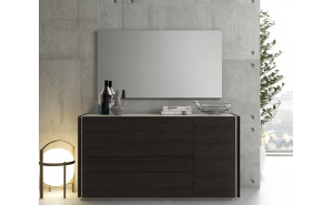 Faro Dresser Wenge & Light Grey Accents J&M Furniture