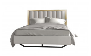 Fiocco Bed White Gold J&M Furniture