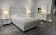 Fiocco Bed White Gold J&M Furniture