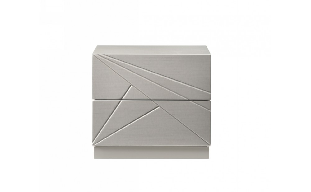 Florence Dresser & Mirror White & Taupe J&M Furniture