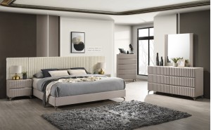 Grace Casegoods Set Taupe Matte J&M Furniture