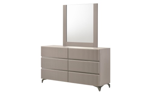 Grace Dresser Taupe Matte J&M Furniture Grace Dresser Taupe Matte J&M Furniture