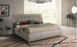 Guscio Storage Bed Grey J&M Furniture