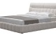 Melody HF021 Bed White Fabric J&M Furniture