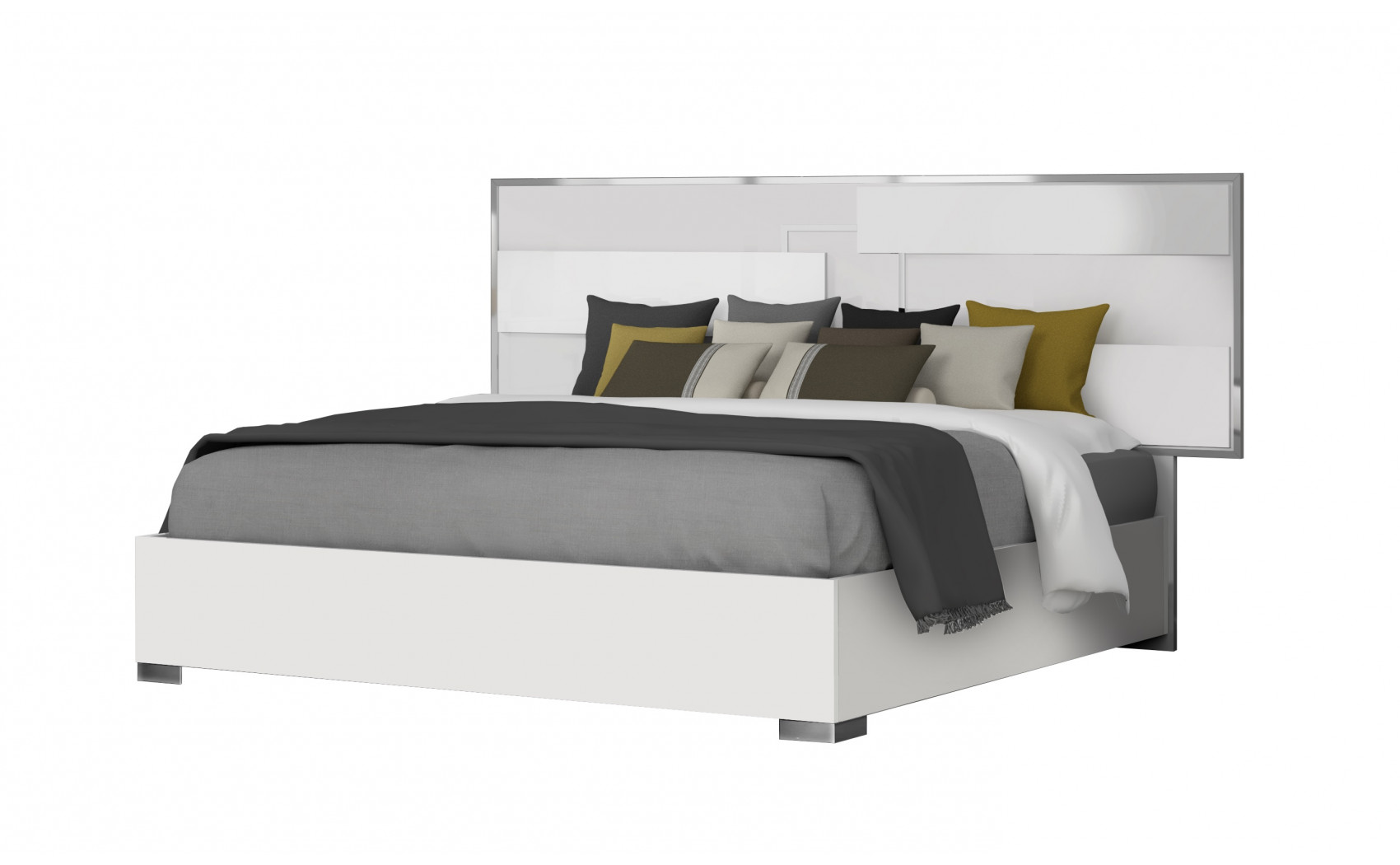 Infinity Dresser Bianco Lucido J&M Furniture