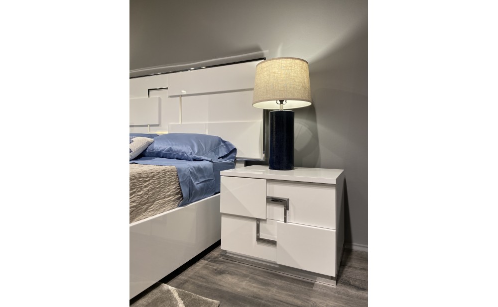 Infinity Dresser Bianco Lucido J&M Furniture