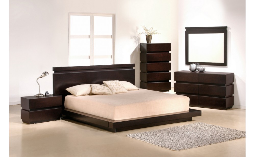 Knotch Bedroom Set Expresso J&M Furniture