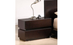 Knotch Nightstand Expresso J&M Furniture