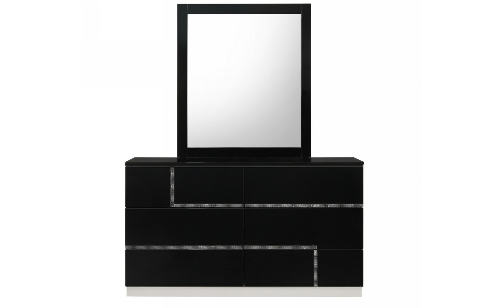 Lucca Chest Black Lacquer J&M Furniture