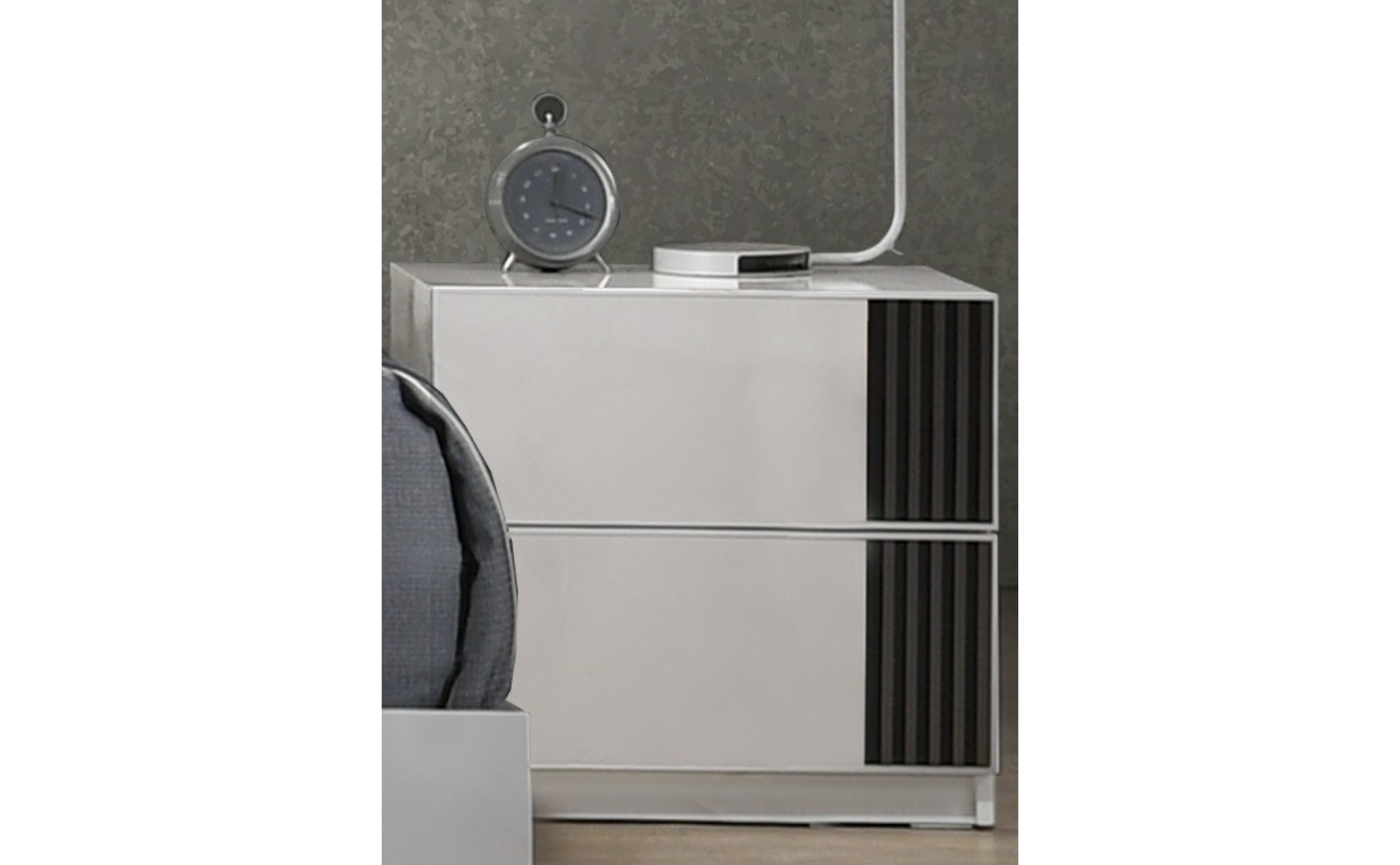 Lucia Bed Grey J&M Furniture JM