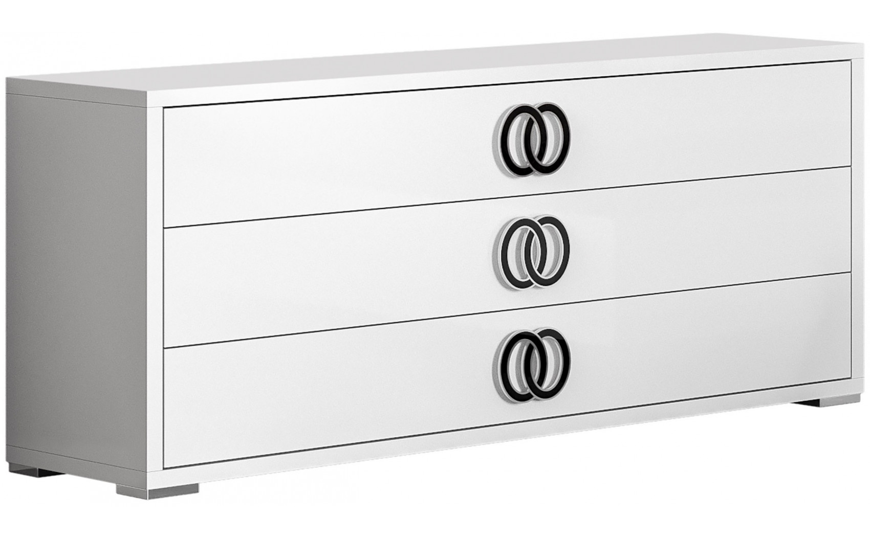Luxuria Bedroom Set White / Grey J&M Furniture
