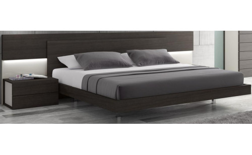 Maia Bed Light Grey & Wenge J&M Furniture