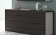 Maia 6 Drawer Chest Light Grey & Wenge J&M Furniture