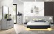 Marsala Bedroom Set Light Grey & Navy J&M Furniture