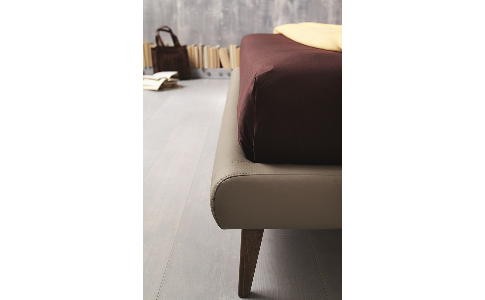 Metropolitan Bed Taupe J&M Furniture