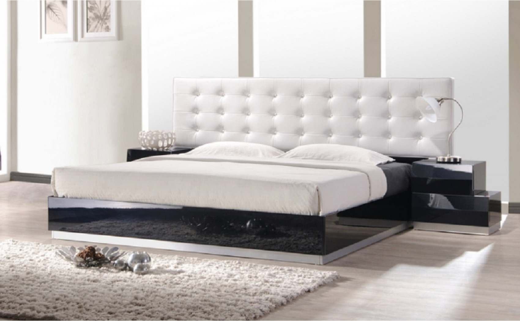 Milan Casegoods Black Lacquer J&M Furniture