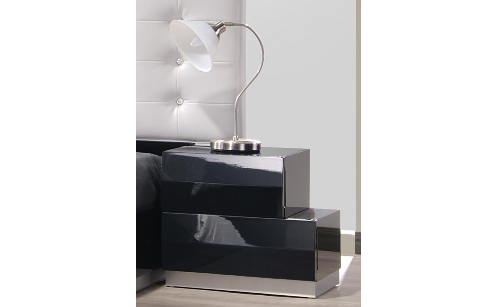Milan Casegoods Black Lacquer J&M Furniture