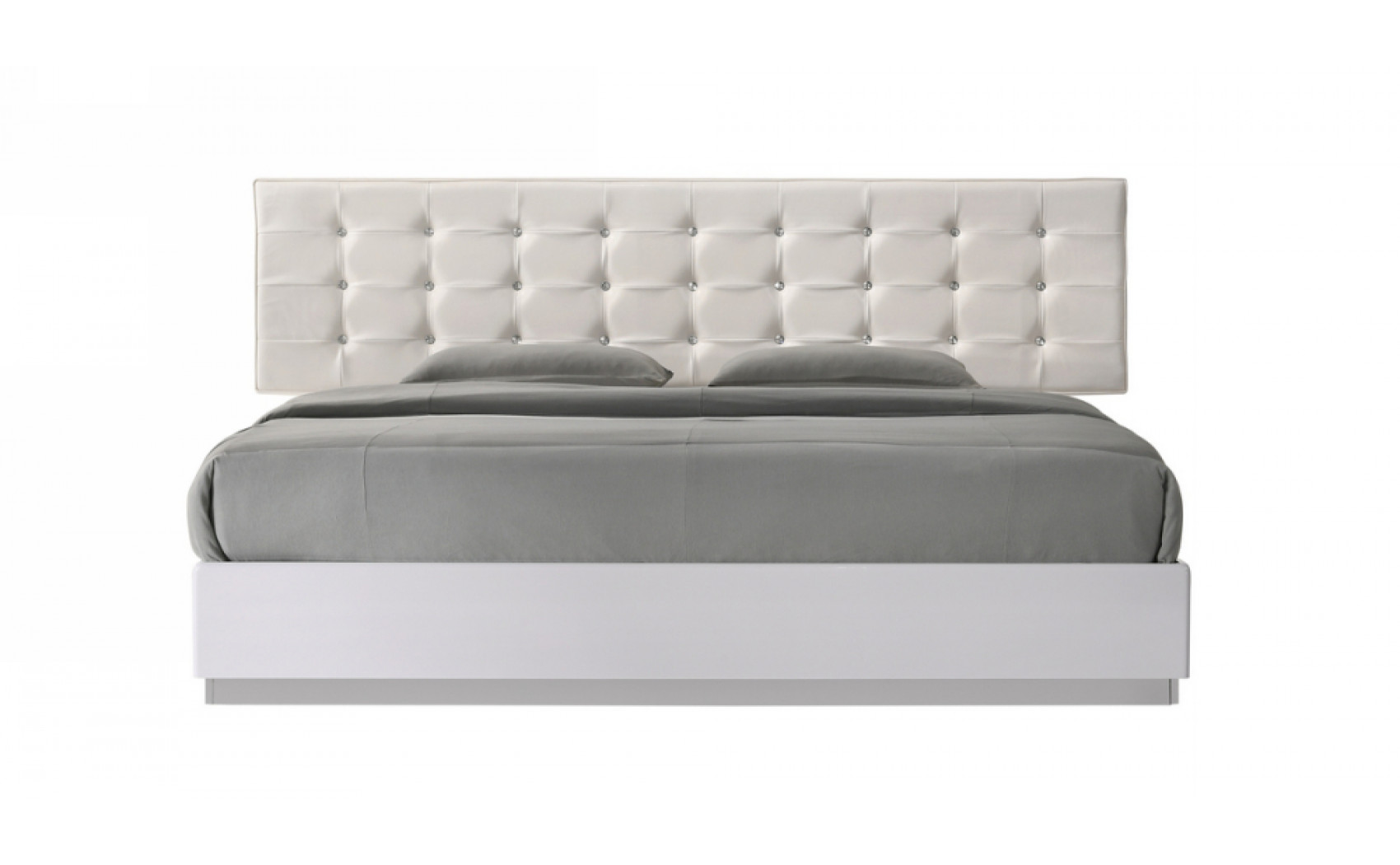 Milan Casegoods White Lacquer J&M Furniture