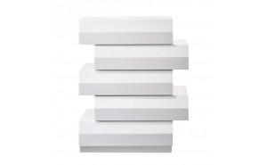 Milan Chest White Lacquer J&M Furniture