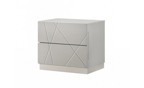 Naples Nightstand Grey J&M Furniture