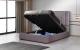 Nara Storage Bed Stone Leatherette J&M Furniture