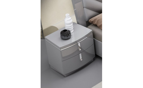 New York Nightstand Grey J&M Furniture New York Nightstand Grey J&M Furniture