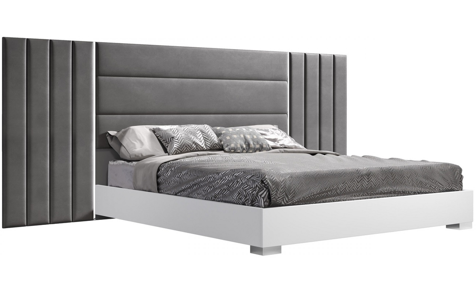 Nina Bedroom Set White / Grey J&M Furniture JM