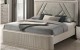 Onyx Bed Grey Glossy / Fabric J&M Furniture