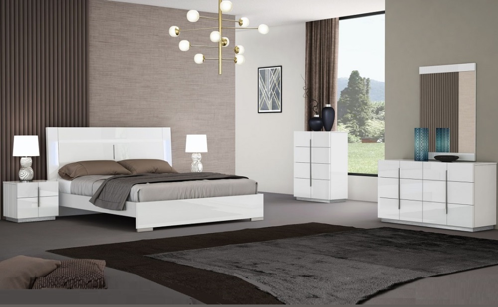 Oslo Bedroom Set White J&M Furniture
