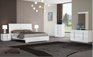 Oslo Bedroom Set White J&M Furniture