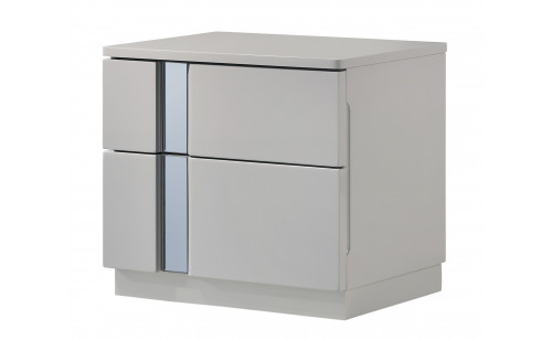 Palermo Grey Nightstand J&M Furniture
