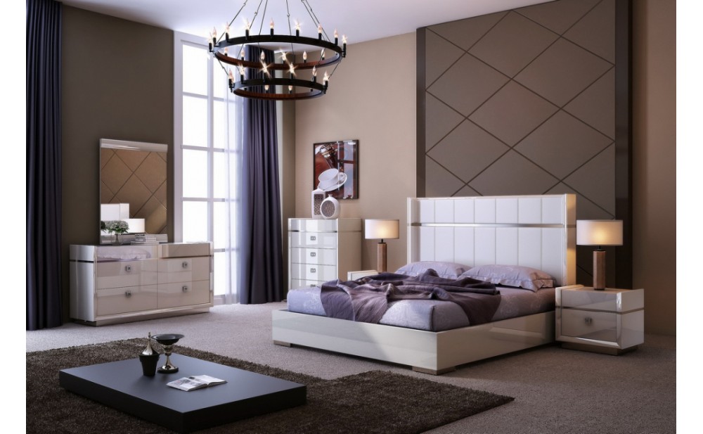 Paris Bed Vibrant J&M Furniture