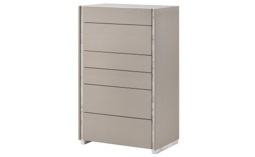 Pearl Chest Taupe / Grey / White Matte J&M Furniture